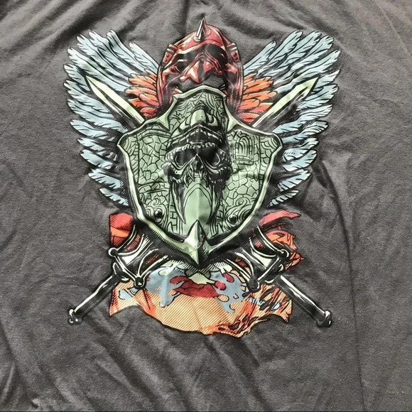 Loot Crate Master of the Universe Grey Shirt - Picture 2 of 4